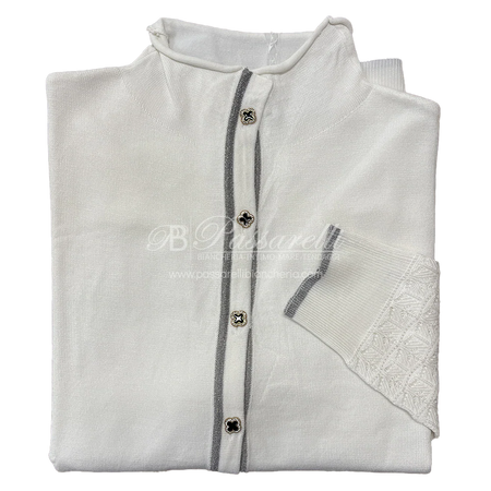 Verdissima Cardigan in Viscosa con Bottoni 2509S50