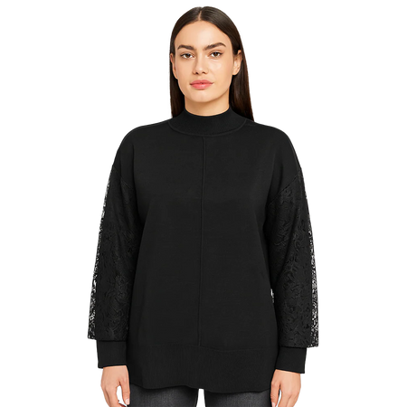 Verdissima Maglia in Viscosa collo Alto BC50 2509S46