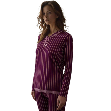 Verdissima Pigiama Caldo Cotone da Donna TT11 2509S44