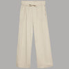 Vero Moda Pantaloni Wide Leg Cotton Linen Vita Medio Elasticizzata