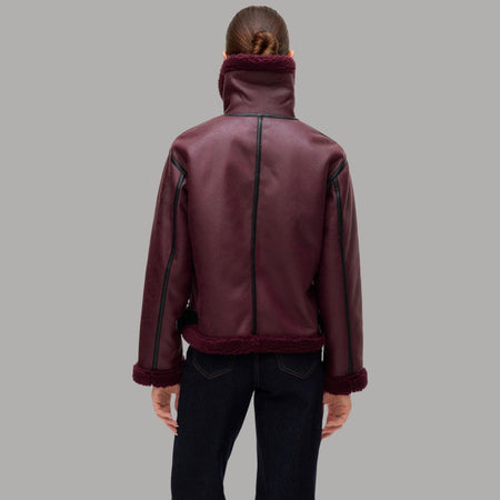 Vero Moda eco montone bordeaux Virginia 10332528