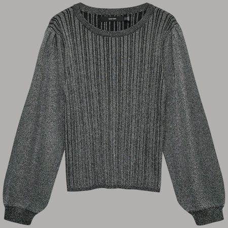 Vero Moda maglia nero grigio glitter Italia 10331487