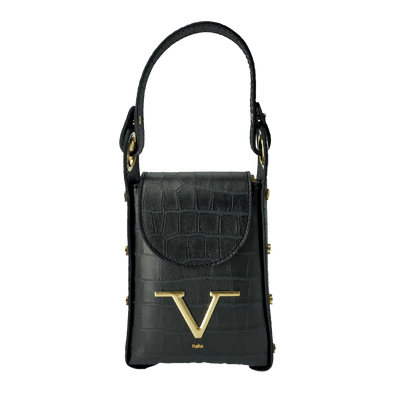 versace donna borsa nera elegante
