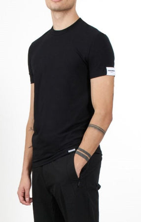 DSQUARED2 T-SHIRT ROUND NECK da uomo