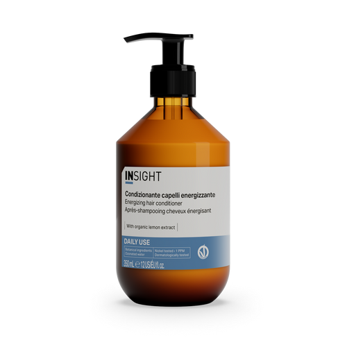 Condizionante Capelli Energizzante Insight – Balsamo Idratante e Districante con Limone Bio e Oli Vegetali, Dona Morbidezza, Lucentezza e Vitalità Senza Appesantire