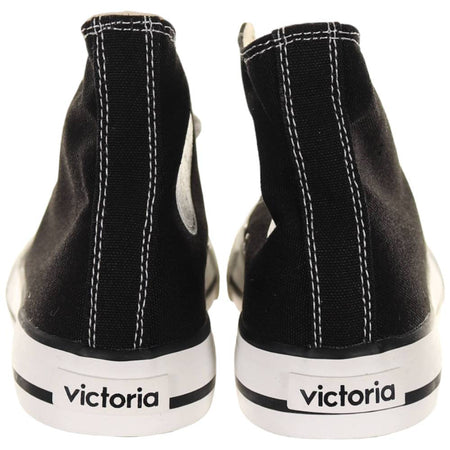 Victoria scarpe nere alte donna Tribu Sneakers Victoria