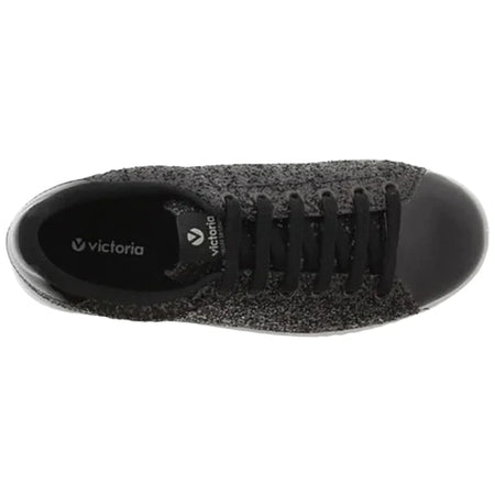 Victoria sneakers nere glitter Tenis 112558 Sneakers Victoria