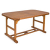 Tavolo allungabile Noemi in legno di Acacia da giardino 150/200 x 90 cm