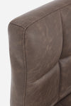 Sgabello alto Greyson Vintage Marrone per cucina ad isola e piano Bar con poggiapiedi e schienale Confezione da 2 Pezzi
