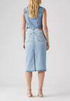 LEVI'S GONNA HR BACK SLIT SKIRT RIVETING da donna