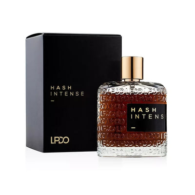 LPDO hash intense 100 ml eau de parfum intense, una fragranza profonda, intensa e allo stesso tempo morbida e ipnotica