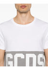 GCDS T-SHIRT BAND LOGO REGULAR T-SHIRT da uomo