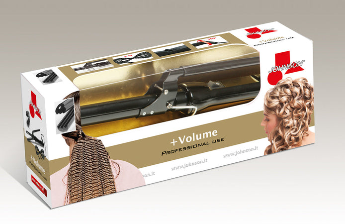 Volume Pinza Capelli Volumizzante Effetto Cotone Piastre Ondulate 230C 36W