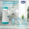 CHICCO Aerosol Easy Breath Go+ , aerosol mesh con membrana sostituibile , Portatile, Compatto e Leggero, Nebulizzatore Silenzioso, Adatto per Bambini e Adulti, dura nel tempo