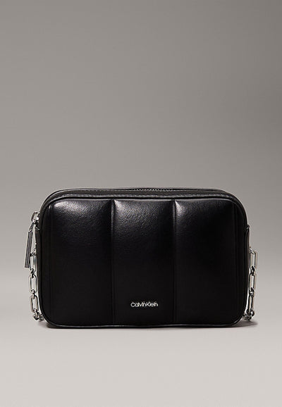 calvin klein BORSA LINE QUILT CAMERA BAG da donna