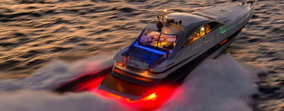 LUCI LED ROSSO BARCA 12-24V