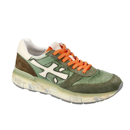 PREMIATA sneaker uomo premiata - mick - verde militare da uomo