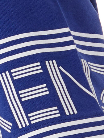 Kenzo T-Shirt in Cotone Blu Elettrico da donna