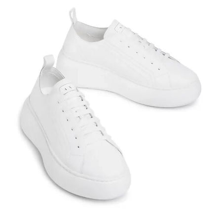 Armani Exchange Sneakers Donna Bianche in Pelle XDX043 XCC64 00152 WHITE