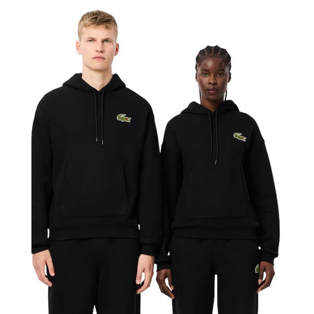 Lacoste felpe senza cappuccio uomo lacoste - sweatshirt - nero da uomo