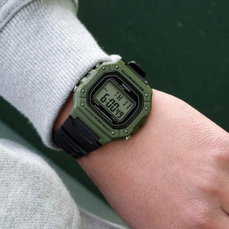 Casio Orologio Sportivo W-218H-3AVDF