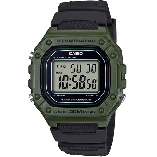 Casio Orologio Sportivo W-218H-3AVDF