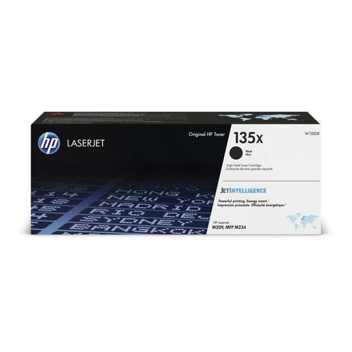 Cartuccia toner nero originale ad alta capacità HP 135X (W1350X) per HP LaserJet M209 / M234