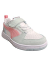 Sneakers Bambini Puma Rebound Grigio Rosa - Scarpe Alte Ginnastica Velcro