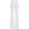 Guess pantalone svasato bianco New Faye W4BA0P WFQYB G012 Pantaloni Guess