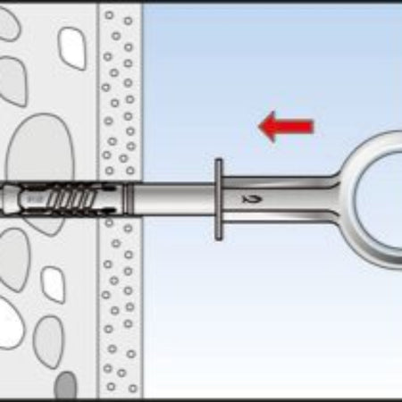 Ancorante per ponteggio "GP-TAM" adatto per calcestruzzo e pietra naturale