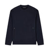 EMPORIO ARMANI felpe senza cappuccio uomo emporio armani - sweatshirt - blu da uomo