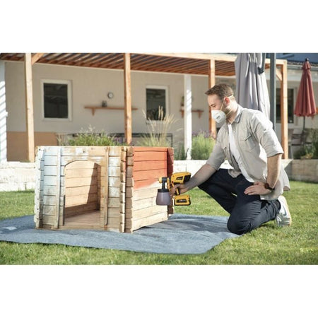 Pistola per verniciatura - WAGNER - Spruzzatore universale W600 Flexio 18V - regolabile in continuo, 0-500 ml/min - 2 tazze e ugelli
