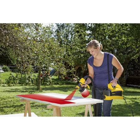 WAGNER Pistola a spruzzo universale a bassa pressione - Spruzzatore W690 - con prolunga a soffitto