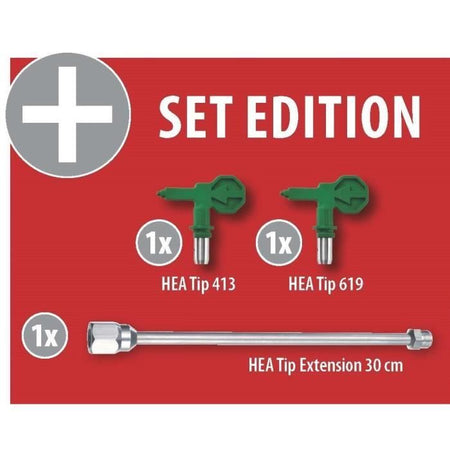 Pistola airless Wagner Airless HEA Control Pro 250M + 2 ugelli + estensione