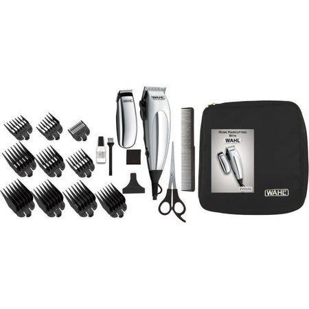 Tagliacapelli Deluxe Home Pro - WAHL 79305-1316 - Professionale - 8 guide di taglio da 3 mm a 25 mm - Con filo