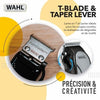 WAHL 20107.0460 Tagliacapelli Baldfader - Rifinitore con filo - Funzione cono - Affilatura automatica - Larghezza lama 45 mm