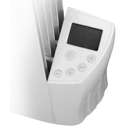 Radiador eléctrico de inercia de fluido - 900W - WARM TECH - 230V - Hasta 35m3 - Blanco