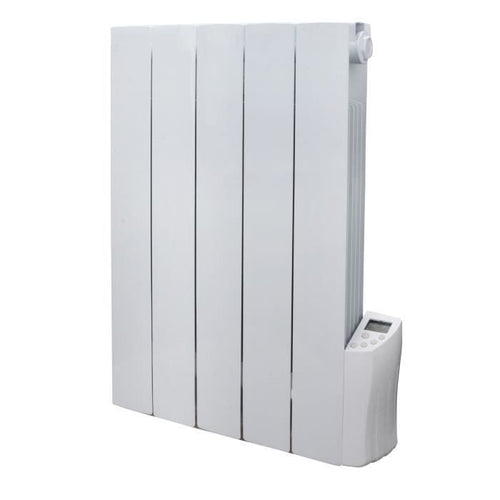 Radiador eléctrico de inercia de fluido - 900W - WARM TECH - 230V - Hasta 35m3 - Blanco