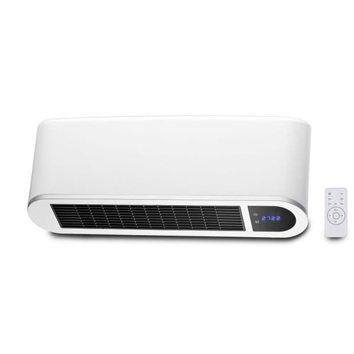 Calefactor eléctrico de pared - 2000W - WARM TECH - Cerámico - 240V - Hasta 50m3 - Blanco