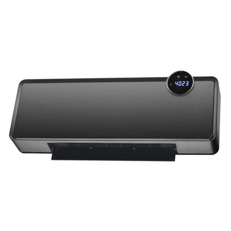 Calefactor eléctrico de pared - 2000W - WARM TECH - Cerámico - 240V - Hasta 50m - Negro