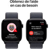 Apple Watch Series 10 GPS - 42 mm - Cassa in alluminio nero intenso - Cinturino Sport Loop inchiostro