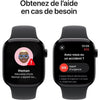 Apple Watch Series 10 GPS - 42 mm - Cassa in alluminio Jet Black - Bracciale sportivo nero - S/M