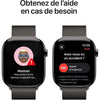Apple Watch Series 10 GPS + Cellular - 46 mm - Cassa in titanio ardesia - Cinturino in maglia milanese ardesia - M/L