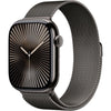 Apple Watch Series 10 GPS + Cellular - 46 mm - Cassa in titanio ardesia - Cinturino in maglia milanese ardesia - M/L
