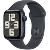 Apple Watch SE GPS - 40 mm - Cassa in alluminio Midnight - Cinturino Sport Midnight - S/M