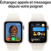 Apple Watch SE GPS - 40 mm - Cassa in alluminio Starlight - Cinturino sportivo Starlight - M/L
