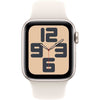 Apple Watch SE GPS - 40 mm - Cassa in alluminio Starlight - Cinturino sportivo Starlight - M/L