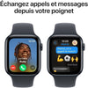 Apple Watch SE GPS - 44 mm - Cassa in alluminio Midnight - Cinturino Sport Midnight - M/L