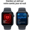 Apple Watch SE GPS - 44 mm - Cassa in alluminio Midnight - Cinturino Sport Midnight - M/L