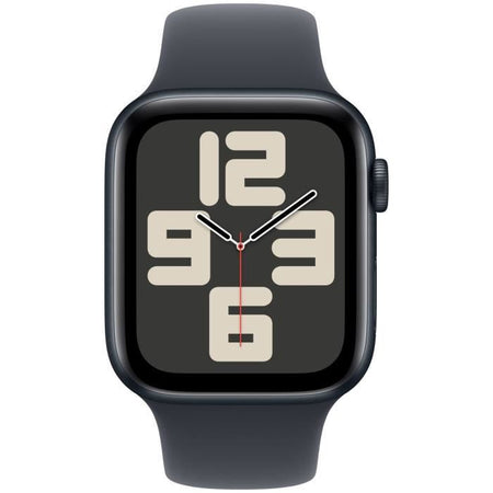 Apple Watch SE GPS - 44 mm - Cassa in alluminio Midnight - Cinturino Sport Midnight - M/L